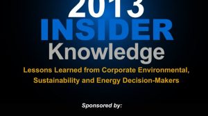 SweetRush Environmental Leader Knowledge Insider Report