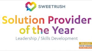 sweetrush solution provider of the year stevie award