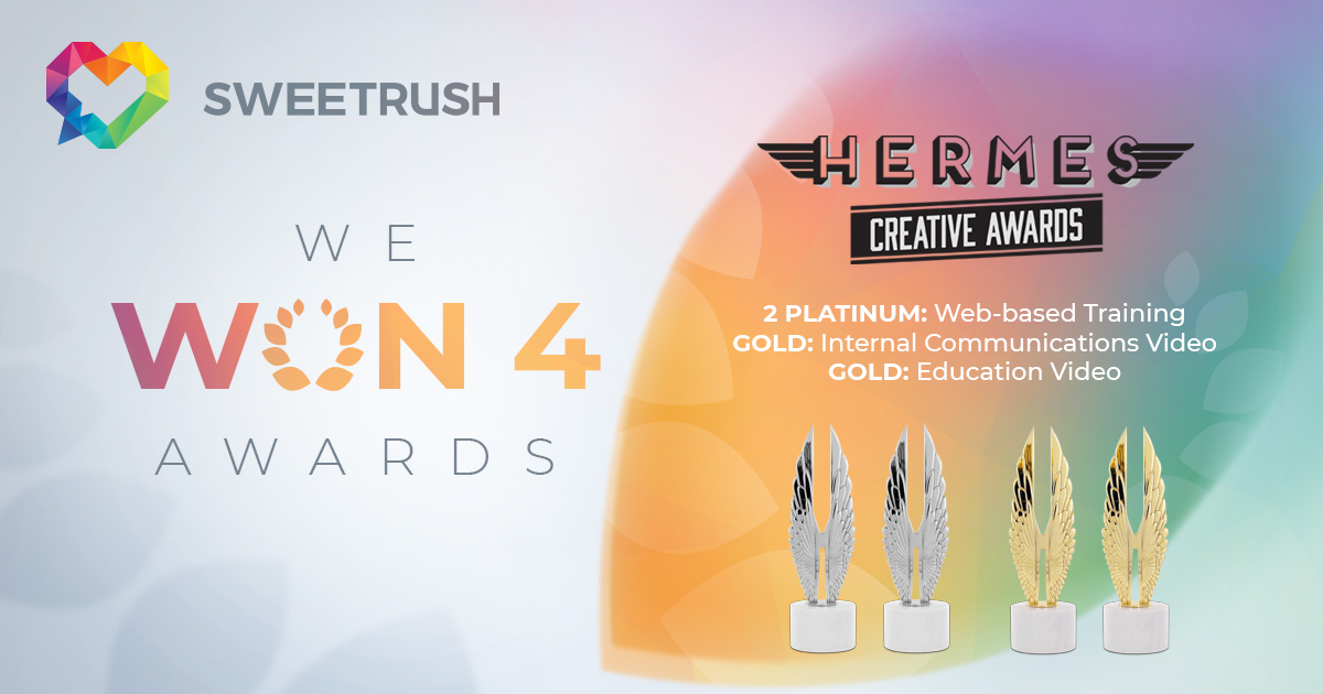 SweetRush Becomes First-Time Hermes Creative Award Winner