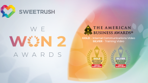 SweetRush Named a Stevie Award Winner in video categories