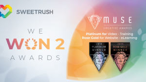 SweetRush Wins Platinum Award at 2019 Muse Creative Awards