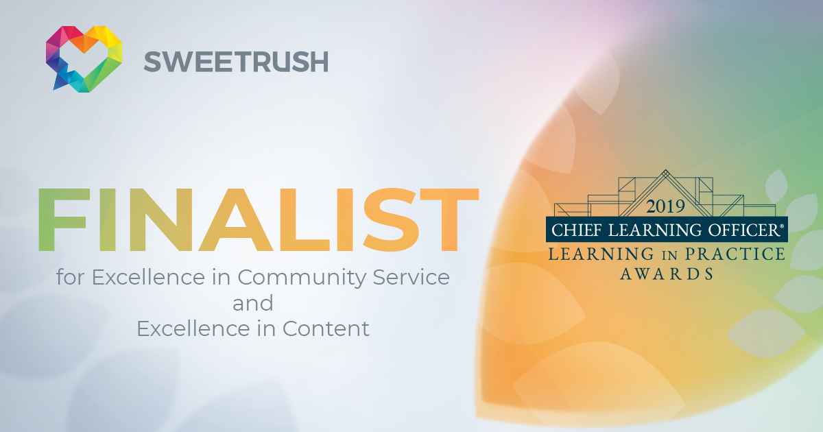 SweetRush finalist in CLO Learning in Practice Awards 2019