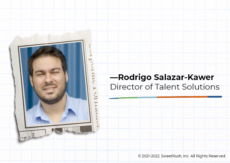 Rodrigo Salazar, Director of Talent Solutions